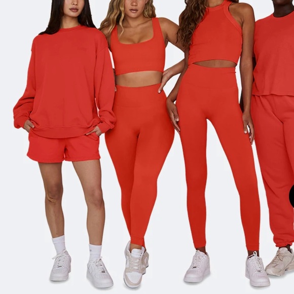 SET ACTIVE SCULPTFLEX LEGGINGS - guava - Picture 3 of 4